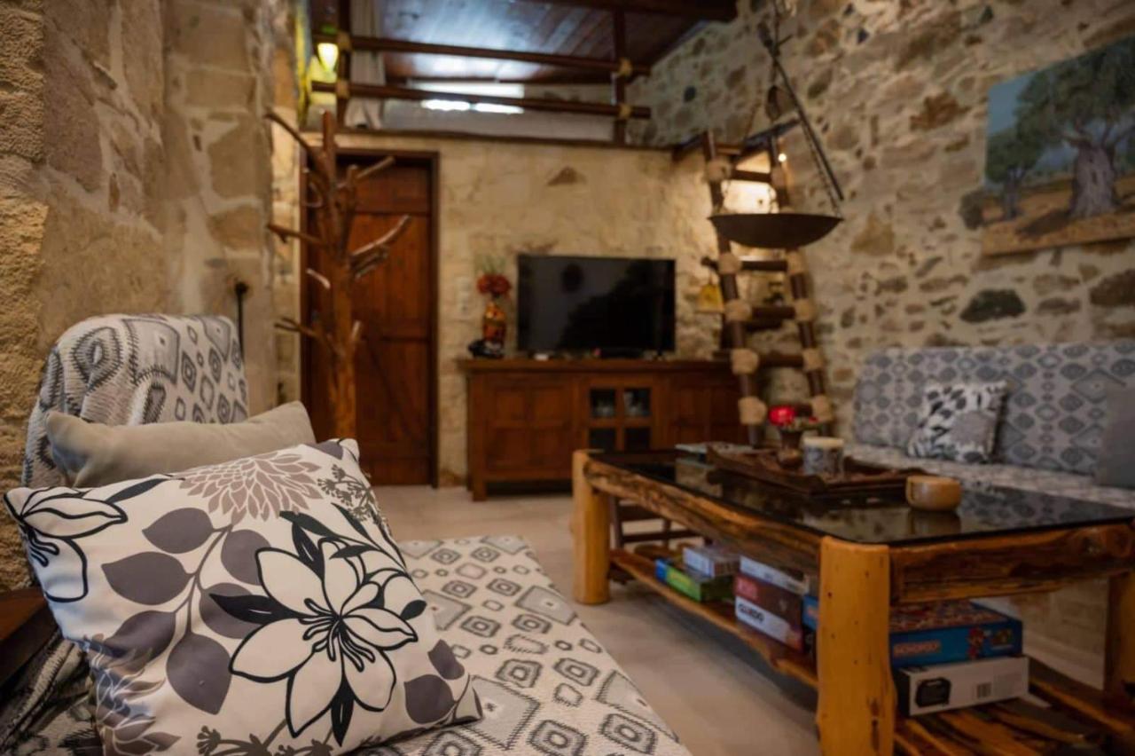 Вилла Dioni Stone House Petrokefalo Экстерьер фото